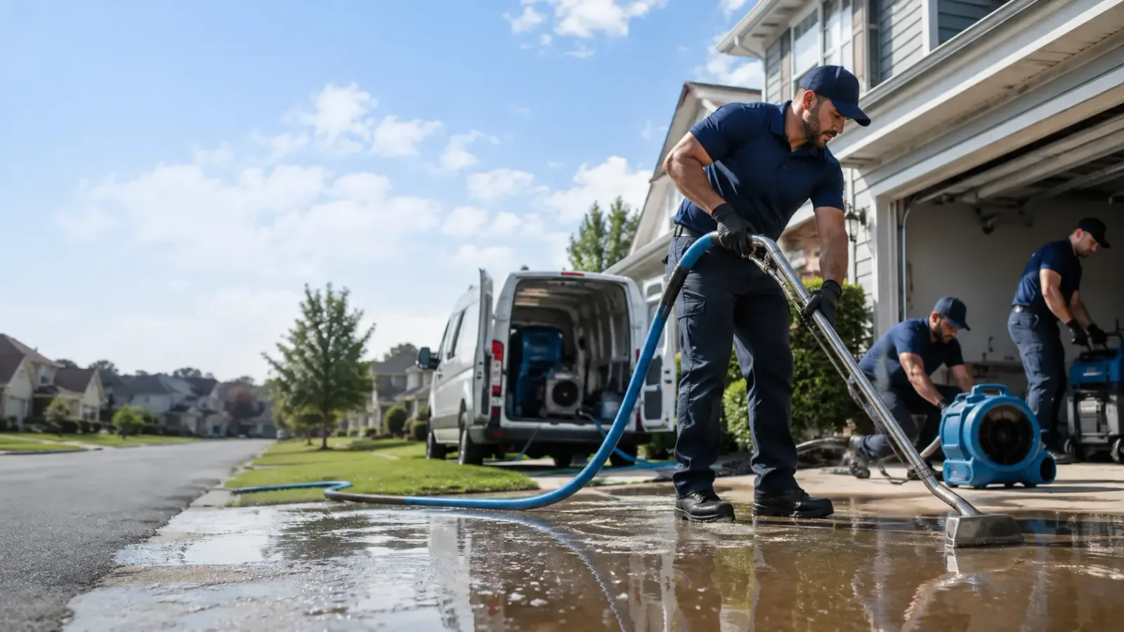 Flood Damage Restoration in La Belle, PA